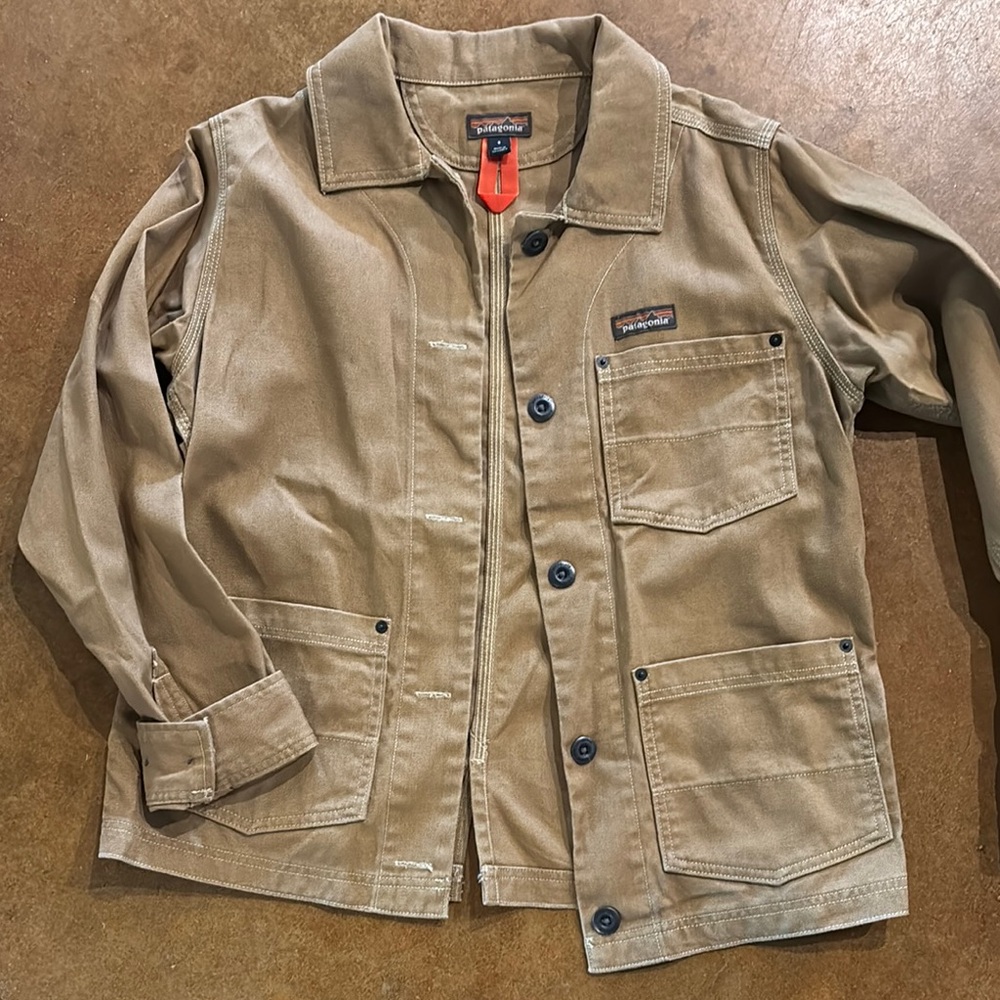 Patagonia Tan Hemp Chore Jacket